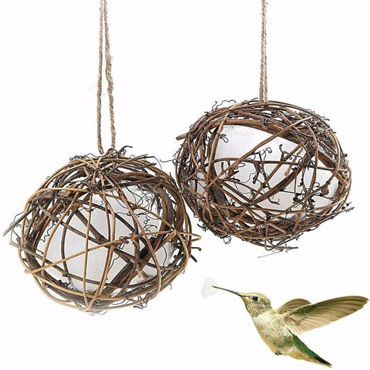 Portable Bird Nesters Refillable Cotton Nesting Material