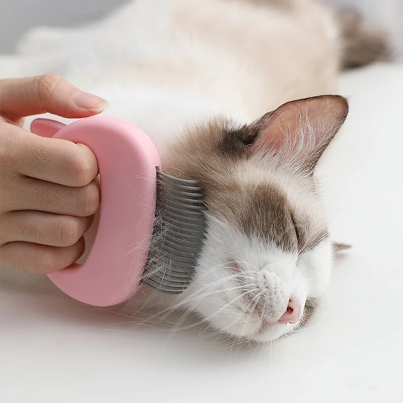 Pet Massage Brush Tool To Remove Loose Hairs