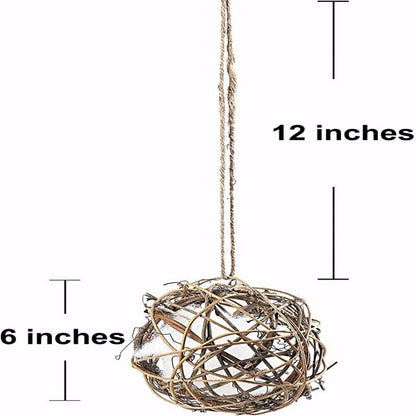 Portable Bird Nesters Refillable Cotton Nesting Material