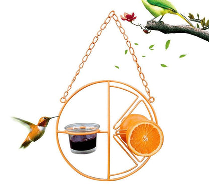 Deluxe Metal Swing Bird Feeder