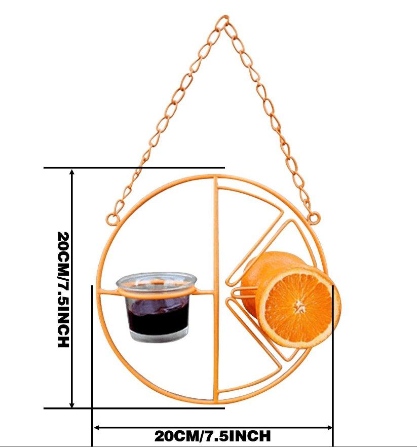 Deluxe Metal Swing Bird Feeder