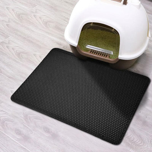Double-Layered Cat Litter Mat