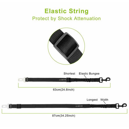 2 Pack Adjustable Car Seatbelt Connector Restrain