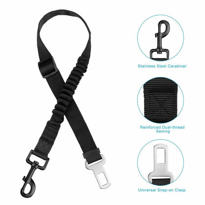 2 Pack Adjustable Car Seatbelt Connector Restrain