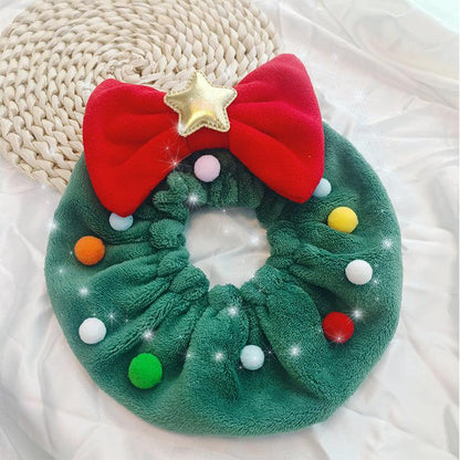 Festive Pet Bow-Knot Collar
