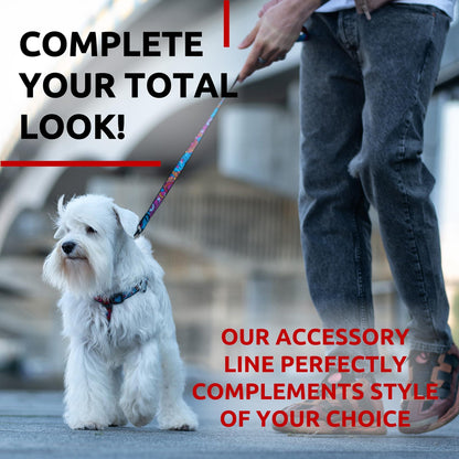 WAUDOG Nylon Dog Leash 4ft
