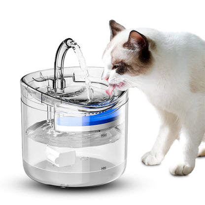 68 fl oz  Automatic  Pet Water Fountain with 2 Modes