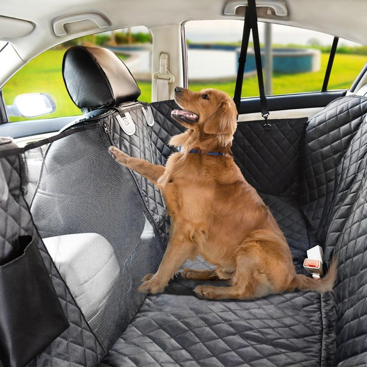 Waterproof Pet Car Seat Cover Pack