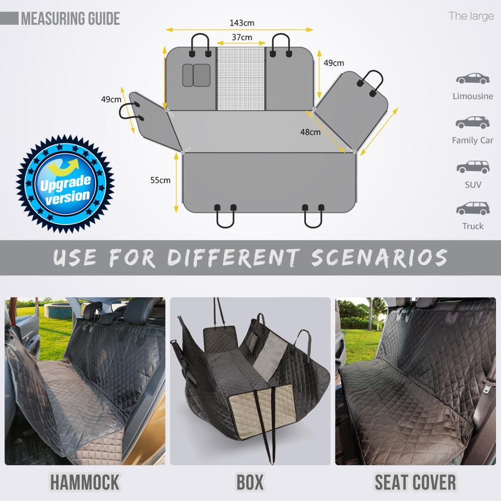 Waterproof Pet Car Seat Cover Pack